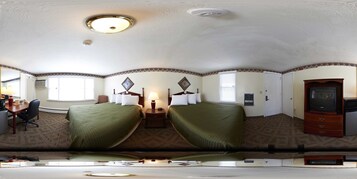 Room, 2 Queen Beds | Desk, iron/ironing board, rollaway beds (surcharge), WiFi (free)