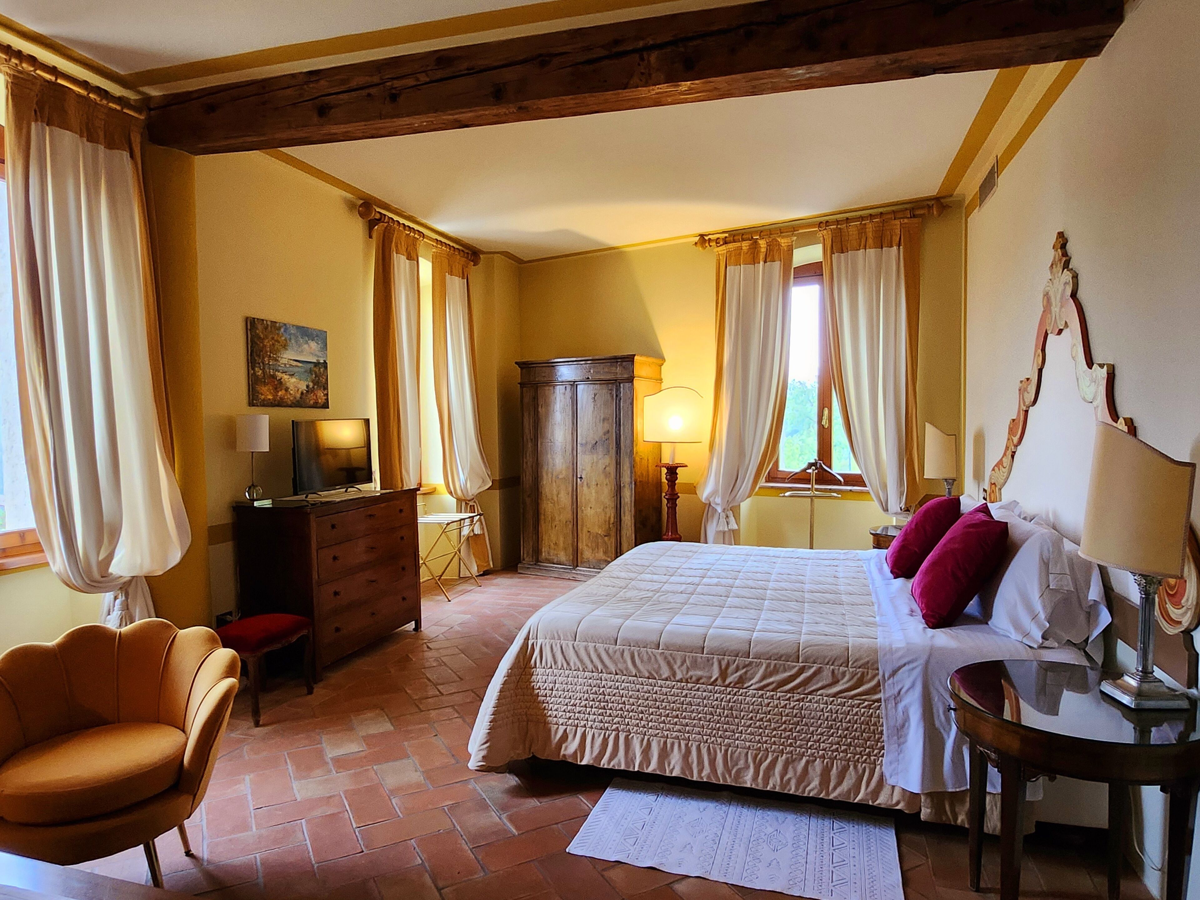 Deluxe-Doppelzimmer | Italienische Bettbezüge von Frette, Allergikerbettwaren