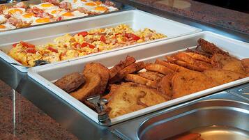 Desayuno buffet todos los días (con cargo)