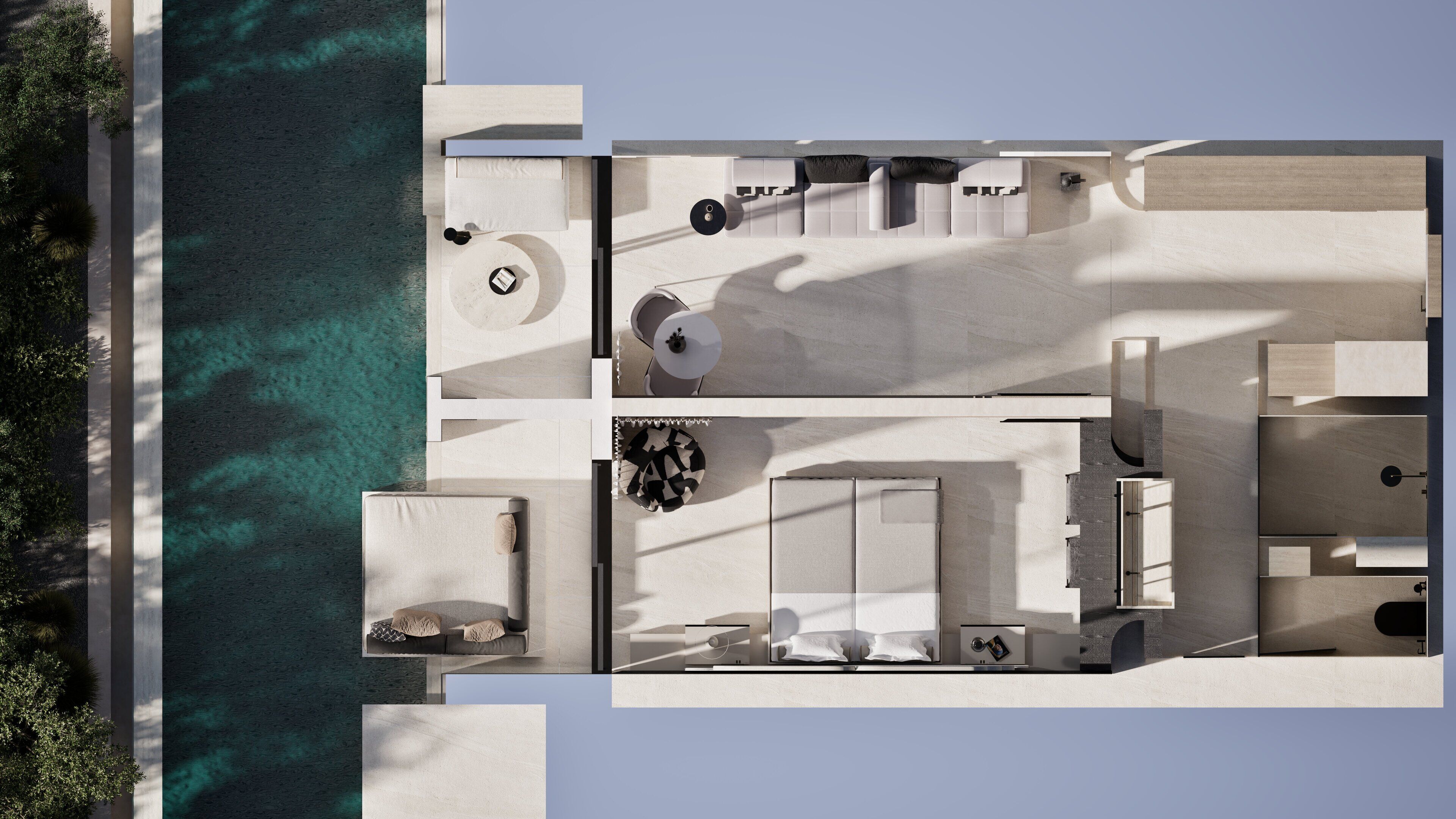 junior suite swim-up | 1 bedroom, egyptian cotton sheets, premium bedding, memory-foam beds