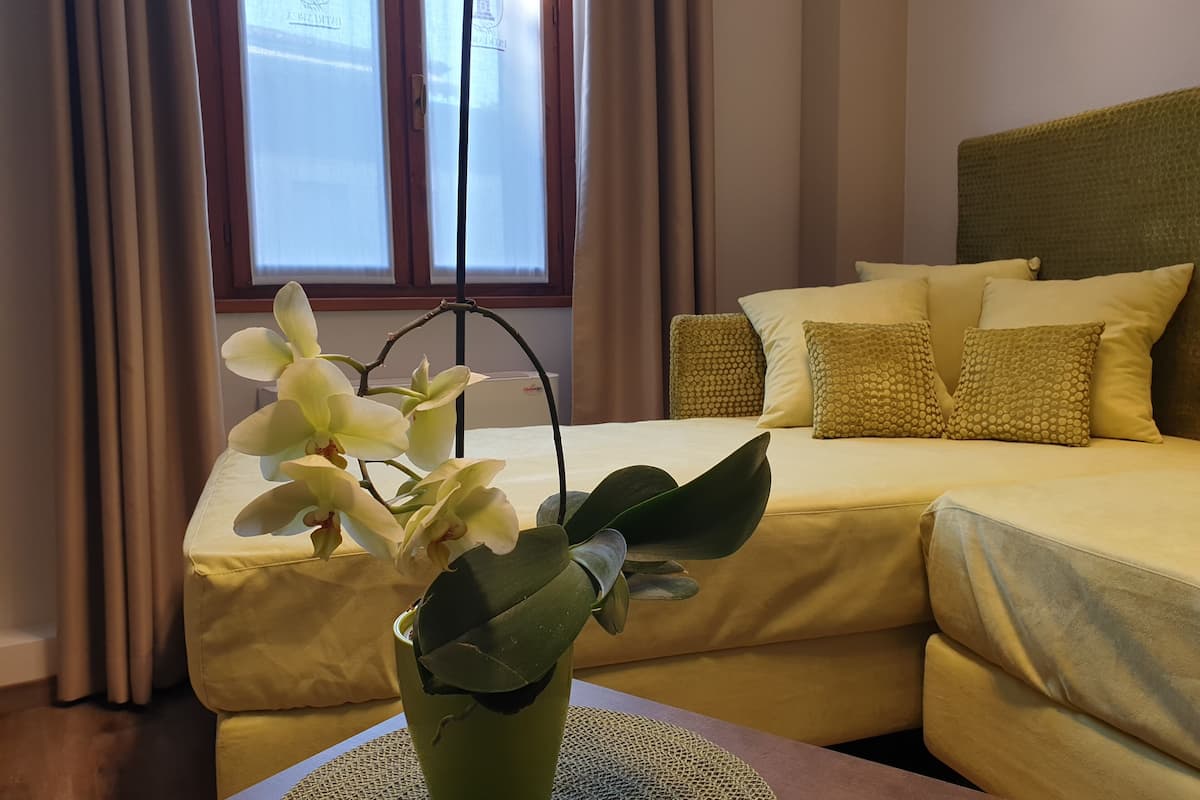 family room | 2 bedrooms, minibar, in-room safe, individually furnished