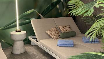 Sauna, vasca idromassaggio, massaggi