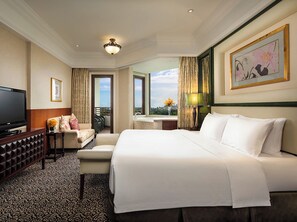 Suite senior | Ropa de cama de alta calidad, edredón y minibar 
