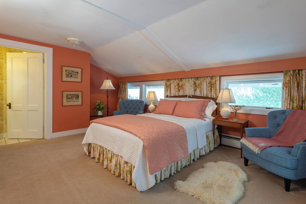 Chambre double pour 1 personne | Accès au Wi-Fi (inclus), décor unique, literie fournie