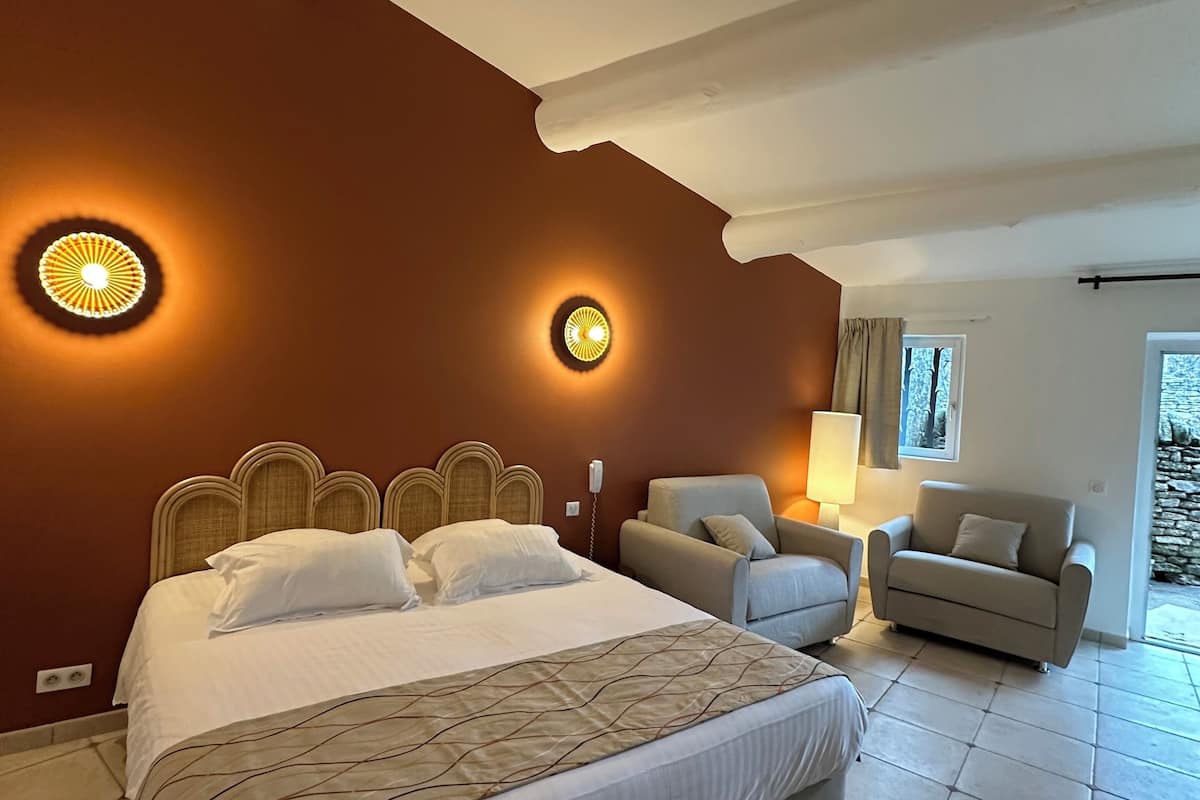 superior quadruple room, multiple beds, ground floor | 1 bedroom, premium bedding, select comfort beds, in-room safe