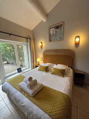 Superior Double Room, 1 Queen Bed, Terrace, Garden Area