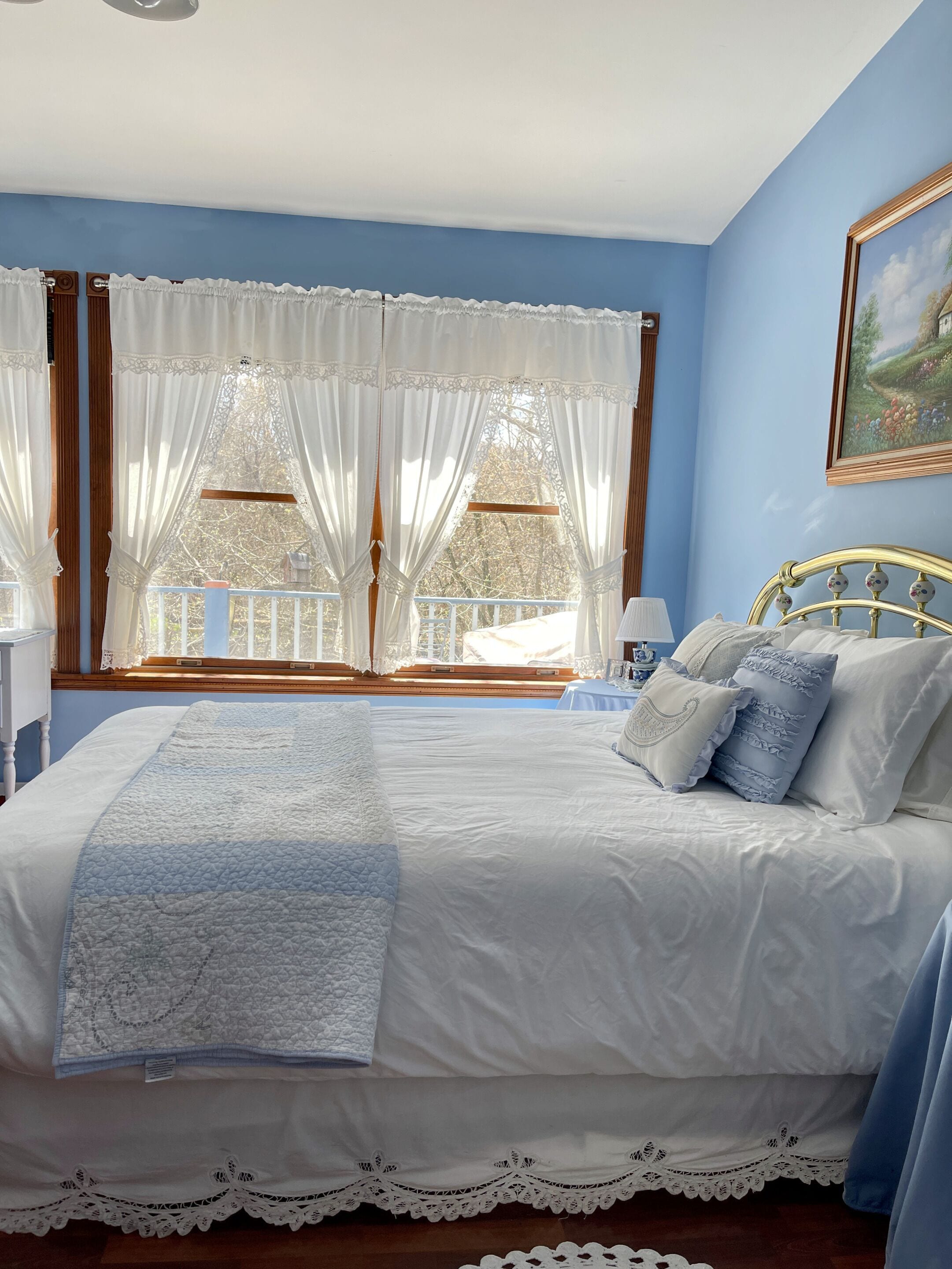 Chambre Double, accessible aux personnes à mobilité réduite, salle de bains privée