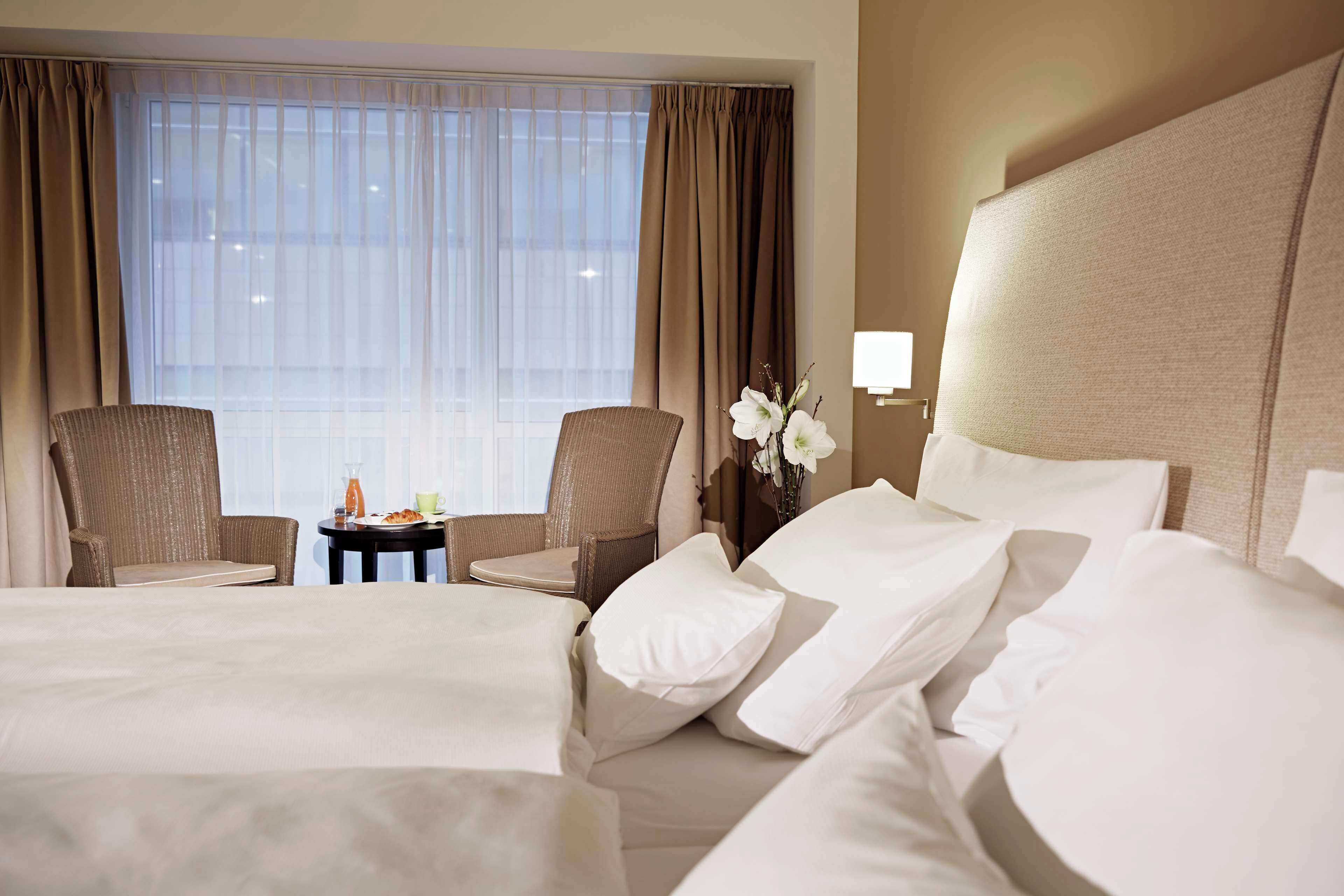 room, 2 single beds, balcony, city view | premium bedding, pillow-top beds, minibar, in-room safe