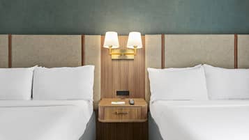 In-room safe, desk, laptop workspace, iron/ironing board