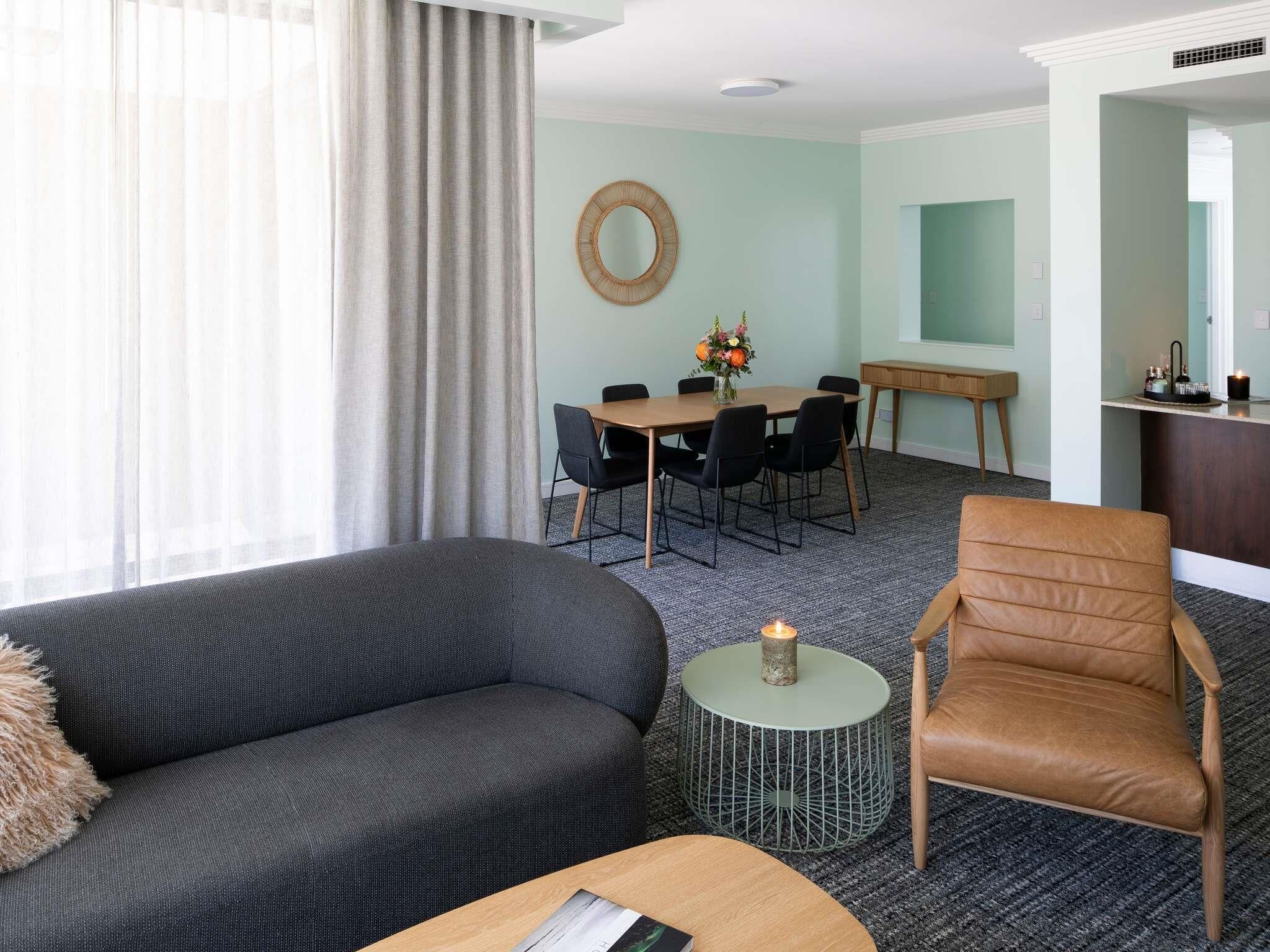 Deluxe Apartment, 2 Bedrooms | 1 bedroom, premium bedding, minibar, desk