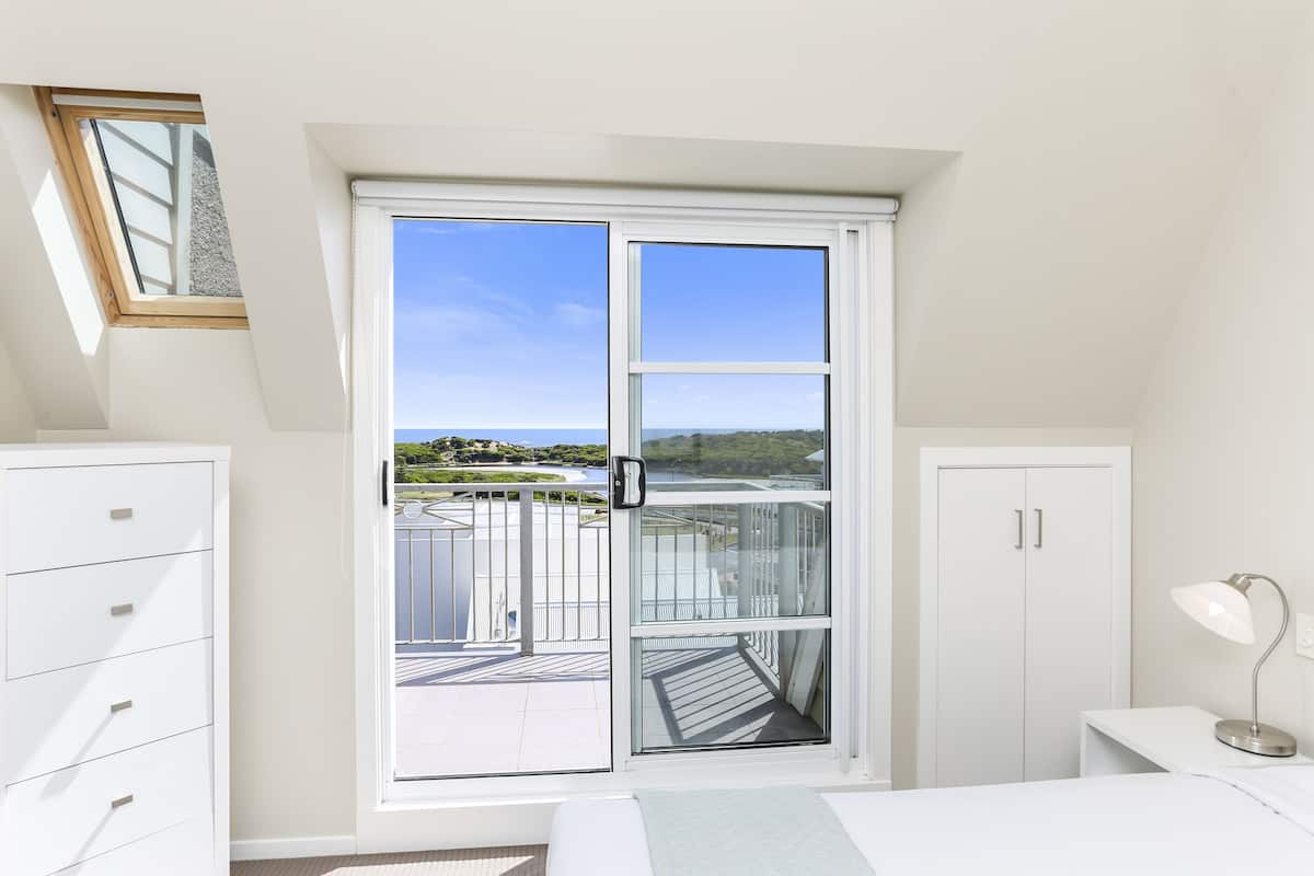 panoramic four bedroom penthouse | 1 bedroom, desk, laptop workspace, iron/ironing board