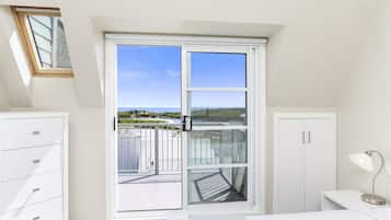 Panoramic Four Bedroom Penthouse | 1 bedroom, desk, laptop workspace, iron/ironing board