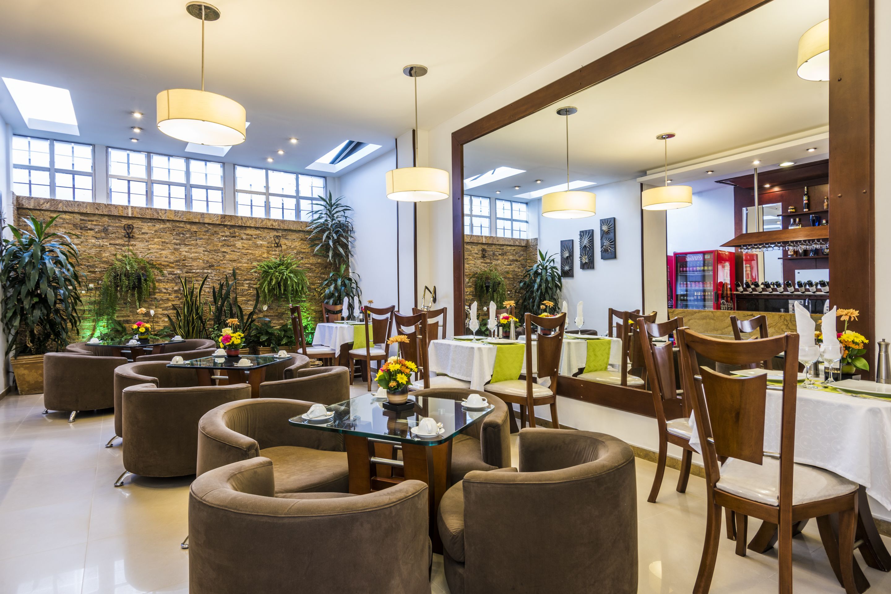 gastropub, garden views, open selected days