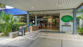 Entrada de la propiedad