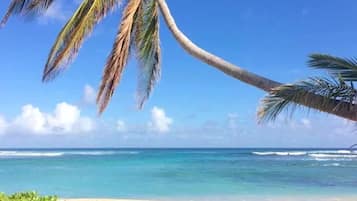 On the beach, snorkelling, beach bar, fishing