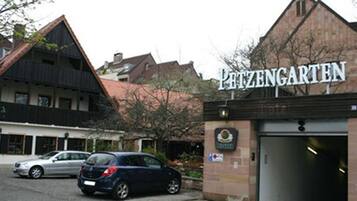 Fassade der Unterkunft