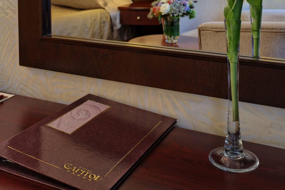 Deluxe-Doppelzimmer zur Einzelnutzung | Minibar, Zimmersafe, Schreibtisch, Bügeleisen/Bügelbrett