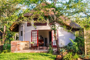 Uitzicht vanuit de kamer