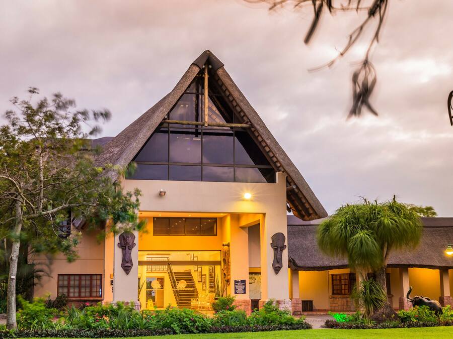 Entrada de la propiedad