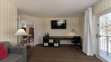 Superior Suite, 2 Queen Beds | Pillowtop beds, desk, laptop workspace, iron/ironing board