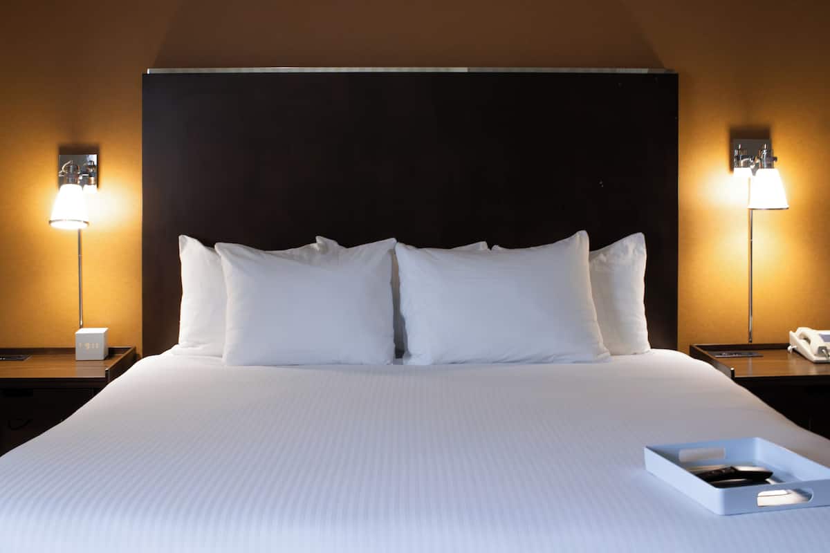 Superior Room, Fireplace | 2 bedrooms, pillowtop beds, desk, laptop workspace