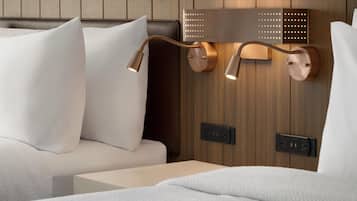 1 chambre, literie hypoallergénique, couette en duvet d'oie