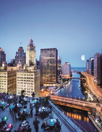 Terrasse/Patio. Trump International Hotel & Tower Chicago