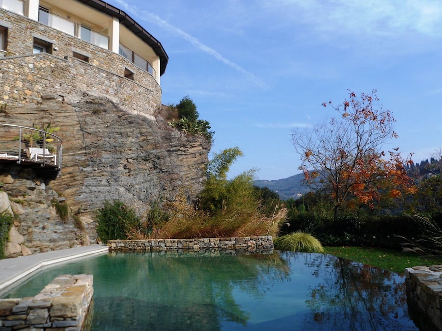 Façade de l’hébergement