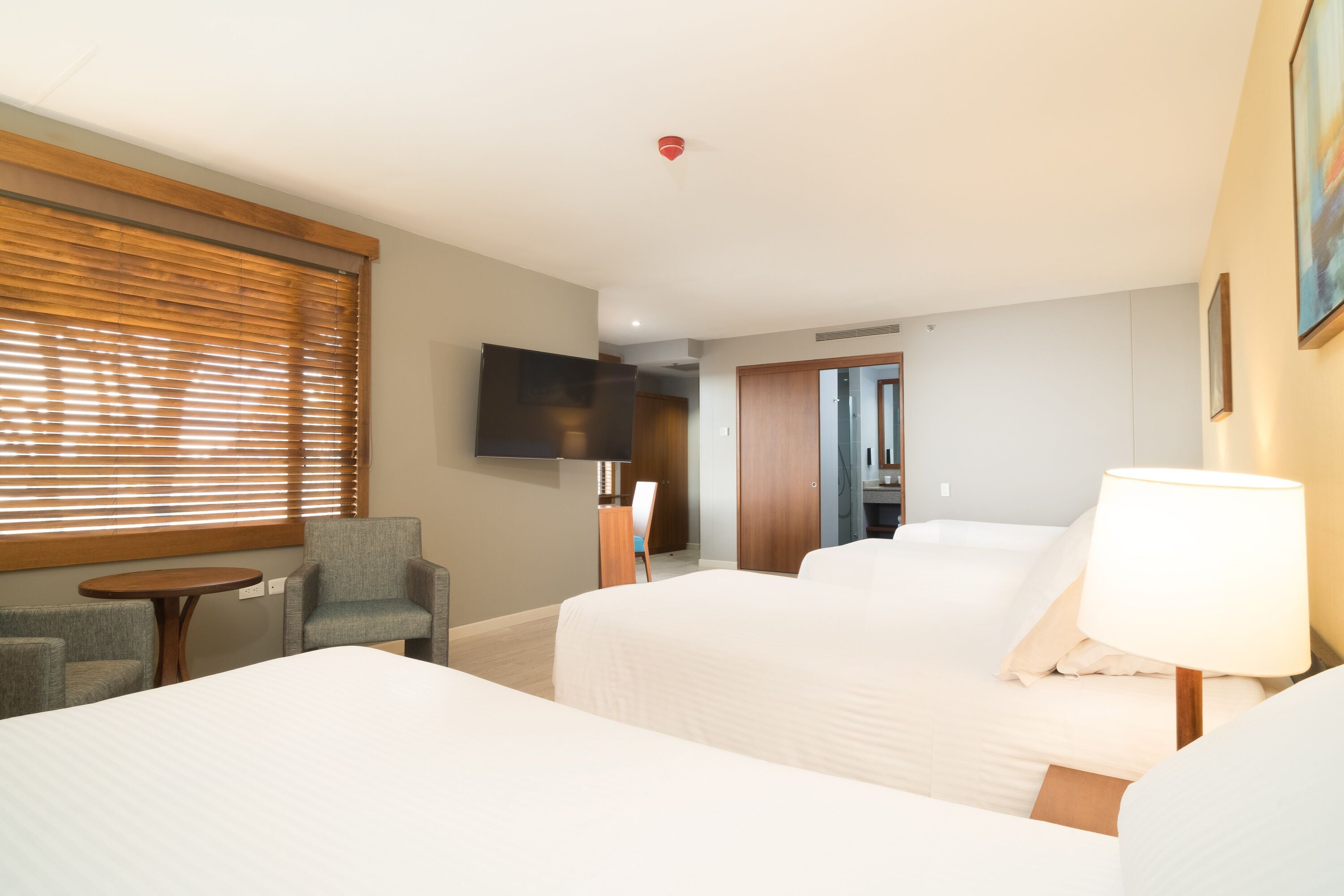 standard quadruple room | 1 bedroom, premium bedding, down duvets, in-room safe