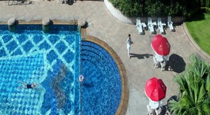 Alberca al aire libre 