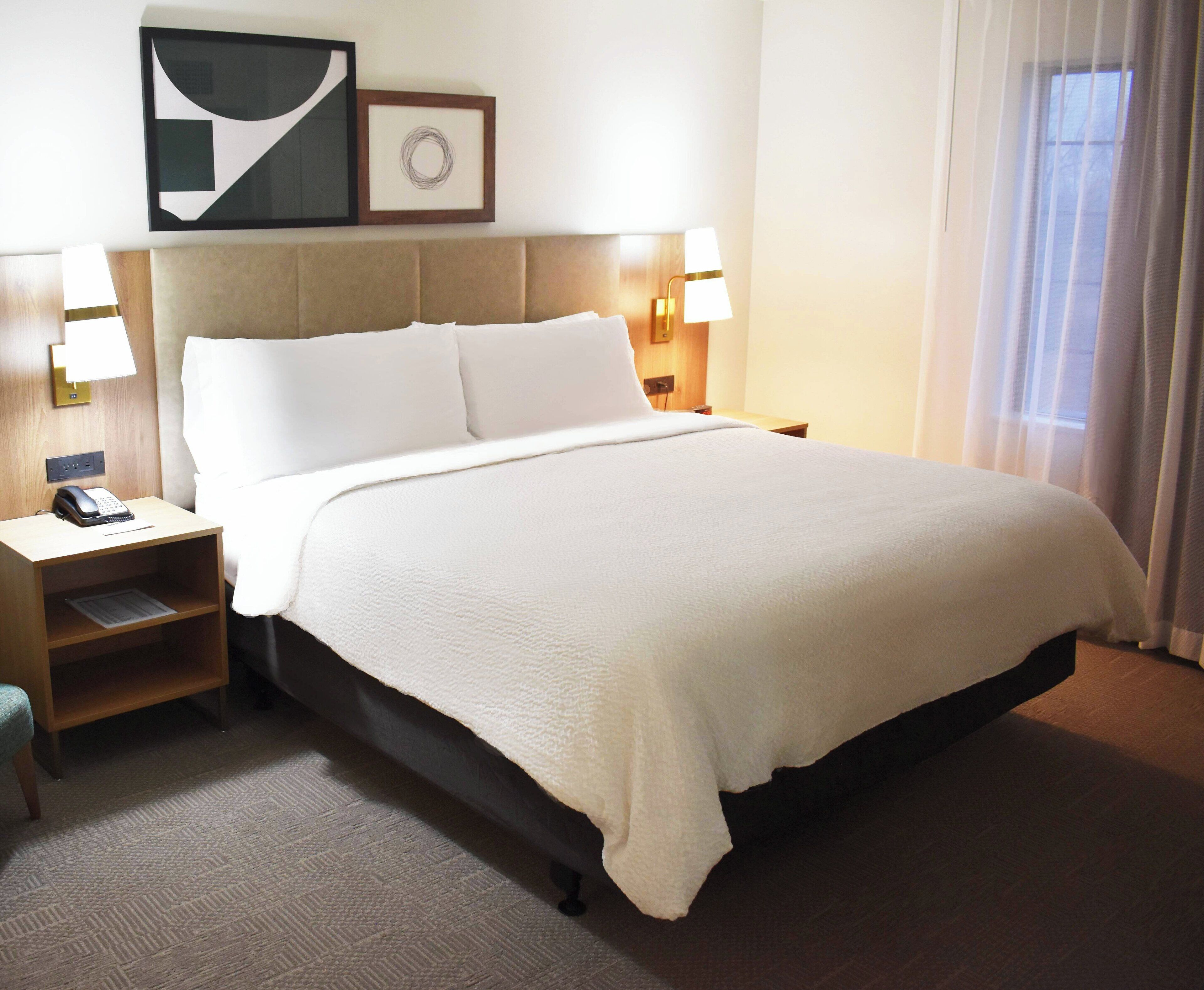 pillow-top beds, in-room safe, blackout curtains, iron/ironing board