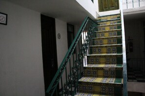 Interior entrance