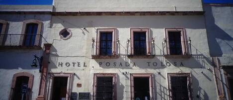 Façade de l’hébergement