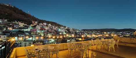 Terrasse sur le toit