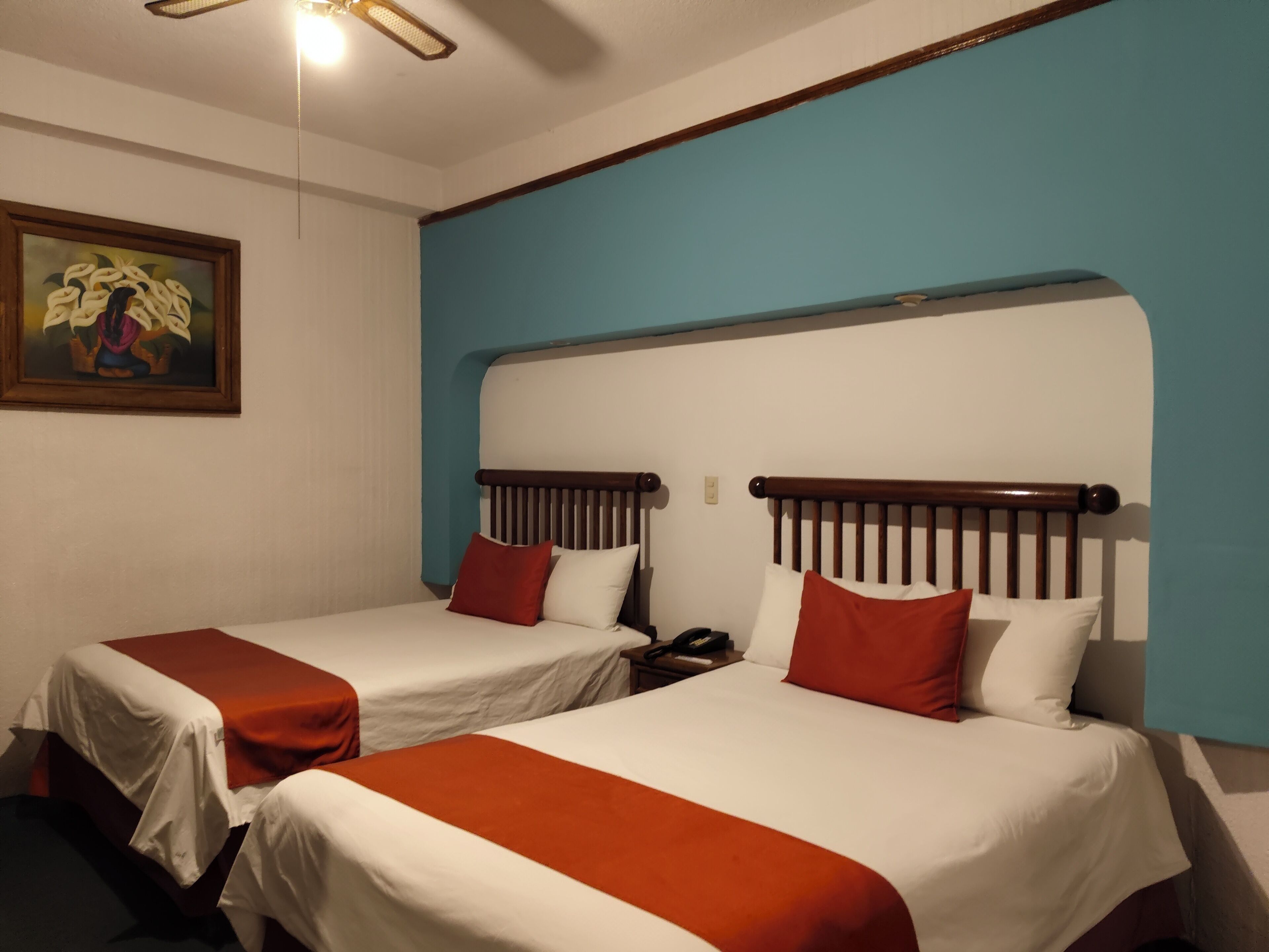 Double Room, 2 Double Beds | In-room safe, desk, iron/ironing board, free WiFi