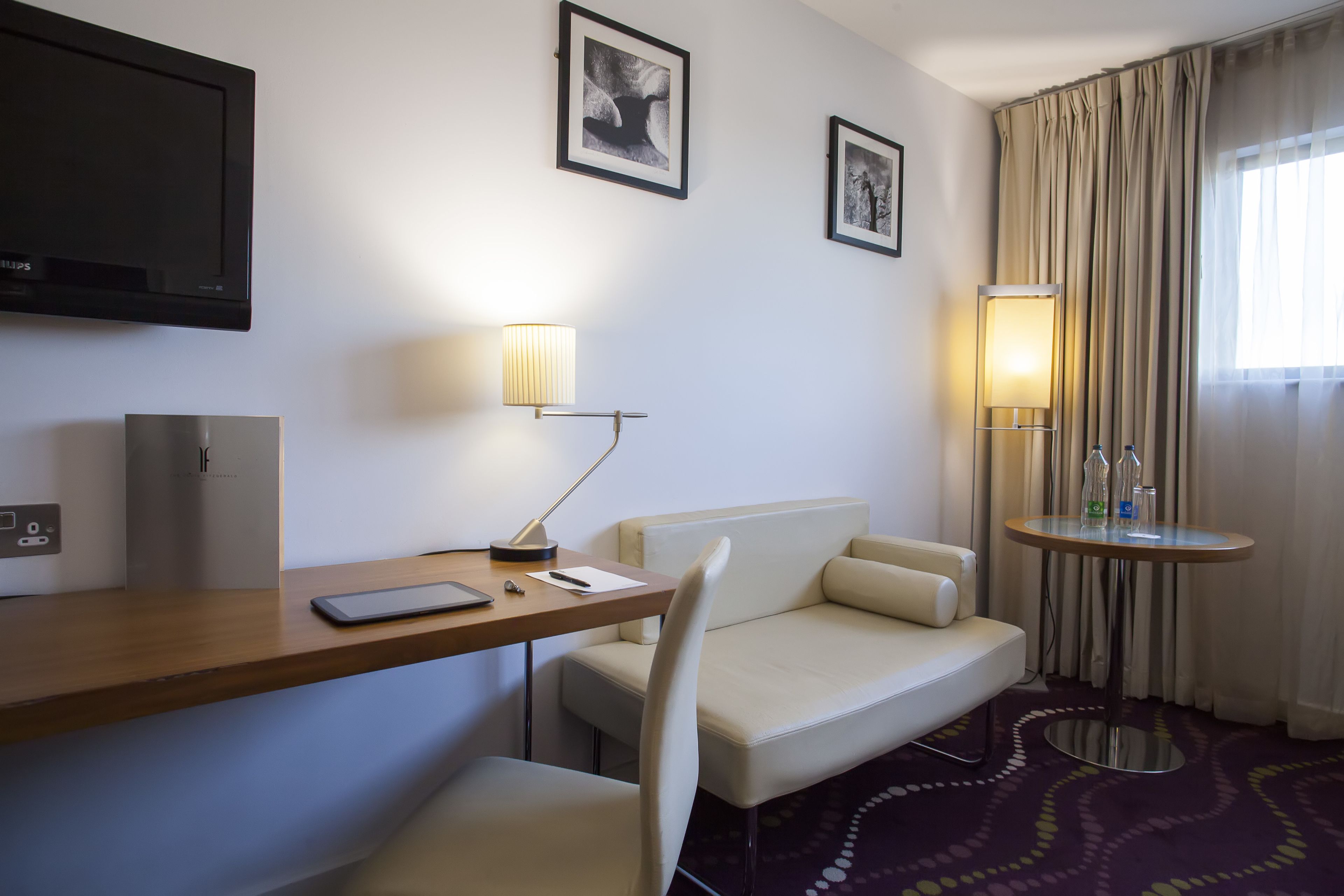 in-room safe, desk, blackout curtains, soundproofing