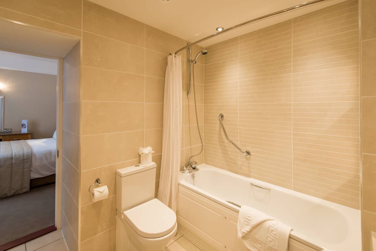 superior double or twin room, 1 bedroom | bathroom | combined shower/bathtub, designer toiletries, hair dryer, towels