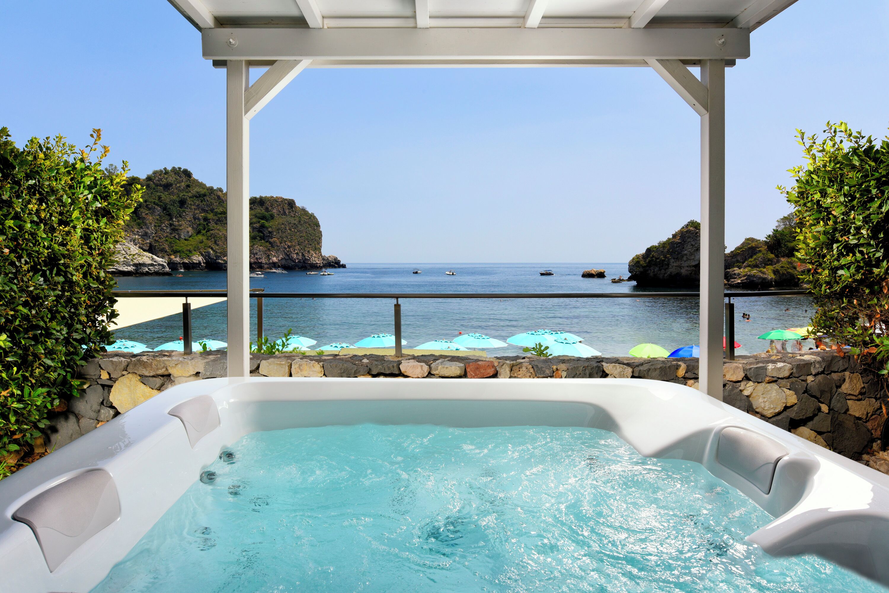 Superior room sea view with Jacuzzi | 테라스/파티오