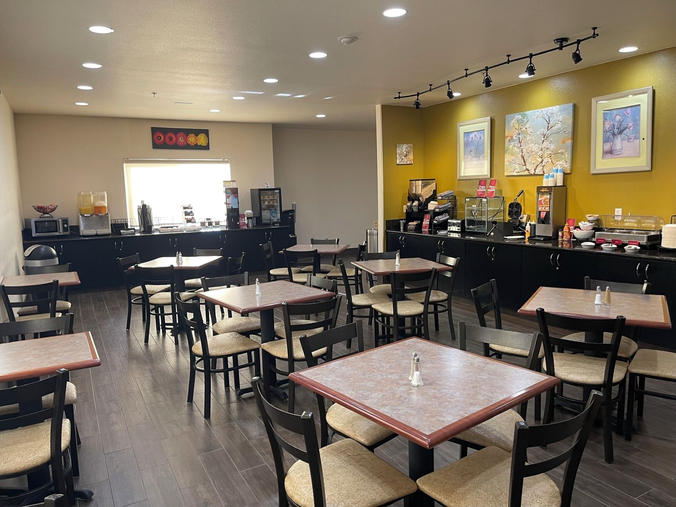 Kontinental frokost er inkludert hver dag