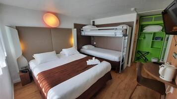 Espace de travail pour ordinateur portable, Wi-Fi gratuit, draps fournis