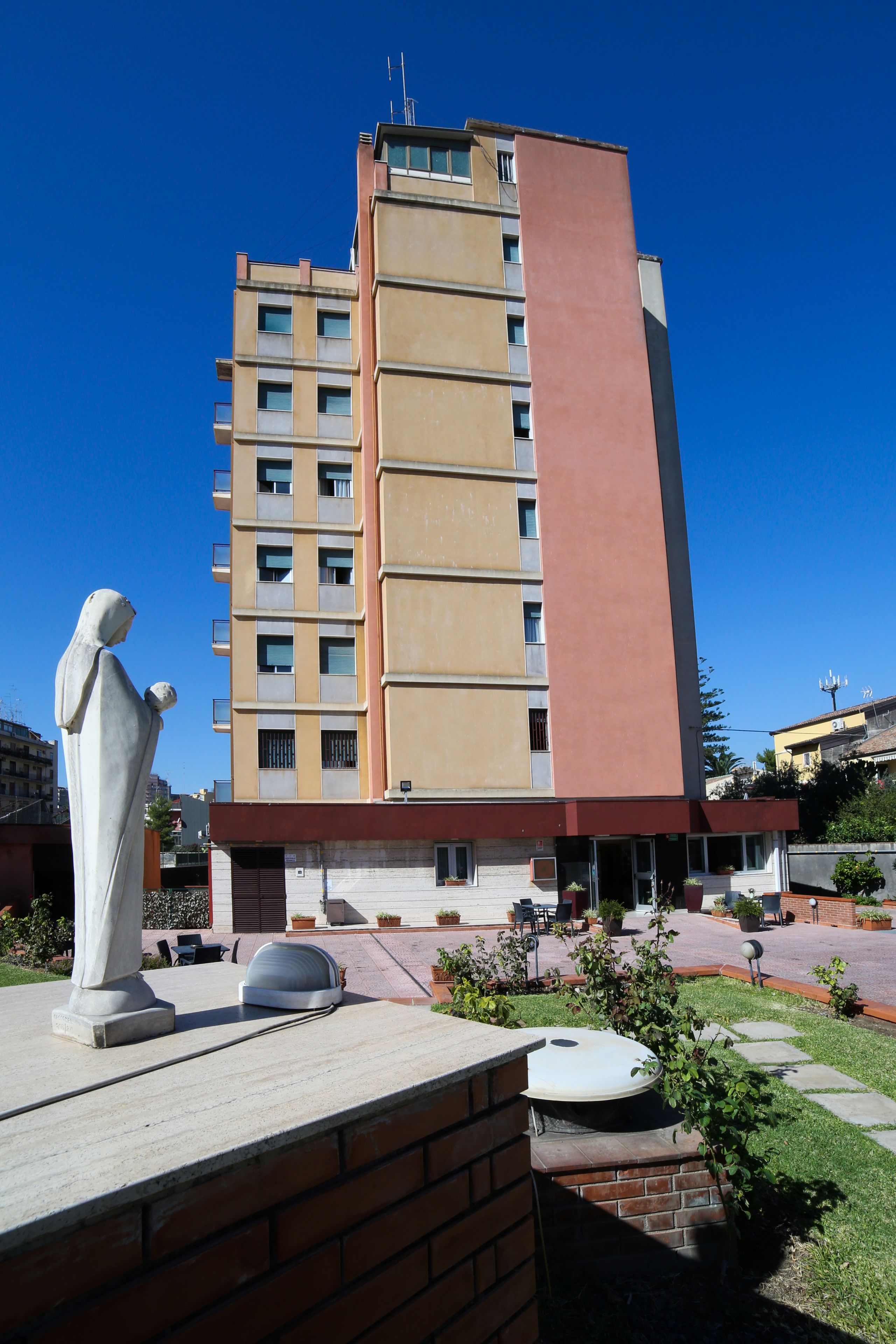 Façade de l’hébergement