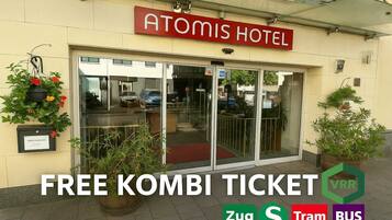 Fassade der Unterkunft