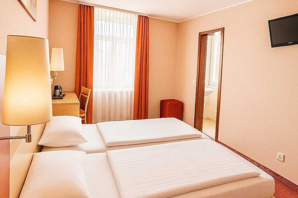 Minibar, in-room safe, desk, blackout curtains
