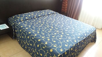 Down duvets, minibar, in-room safe, desk