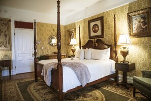 Habitación, baño privado (Reed Room) | Sábanas de algodón egipcio y ropa de cama de alta calidad 