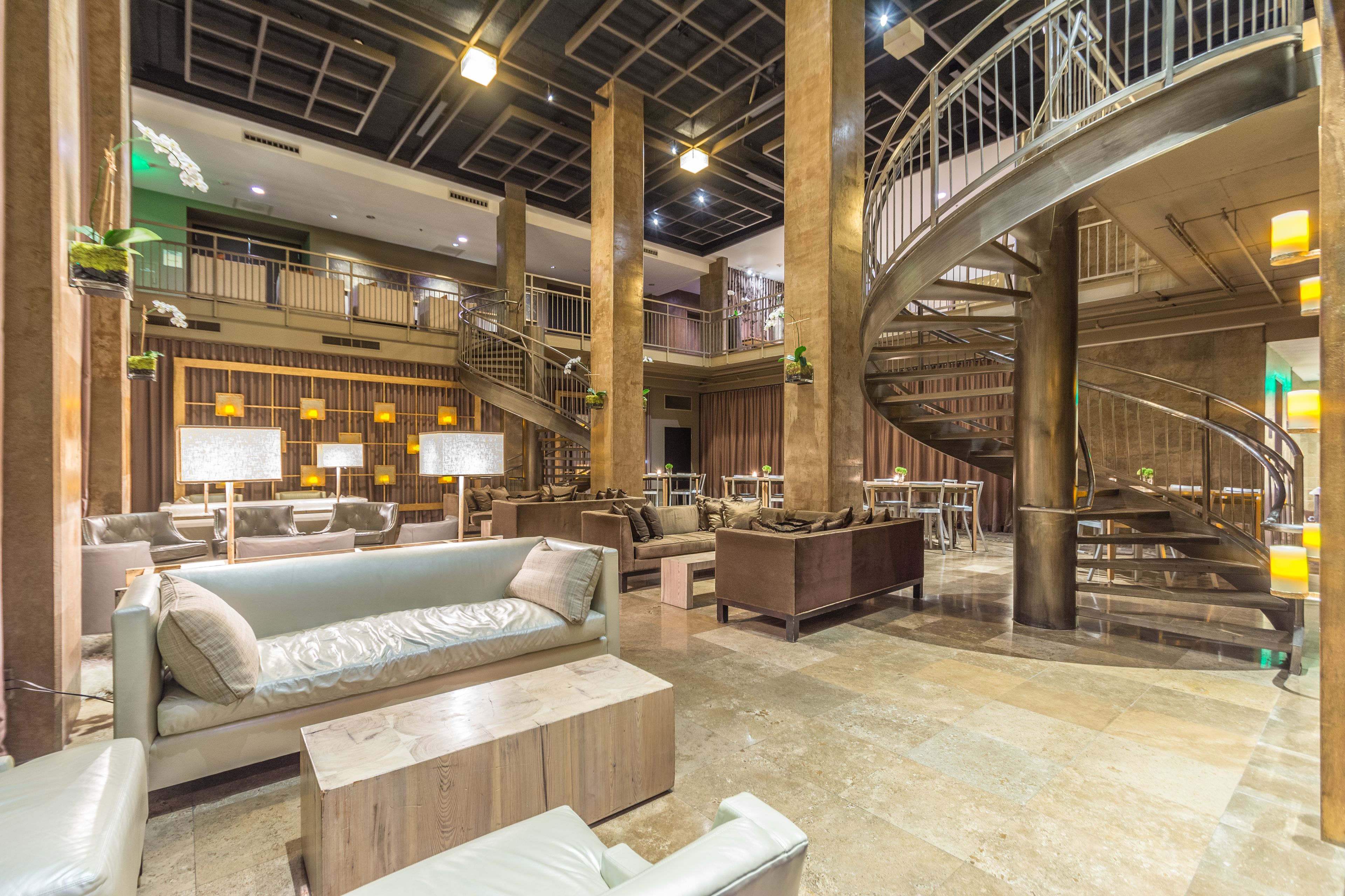 Sala de estar en el lobby