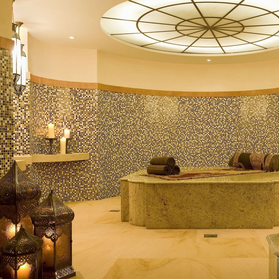 Hot tub, steam room, Turkish bath, body treatments, hydrotherapy