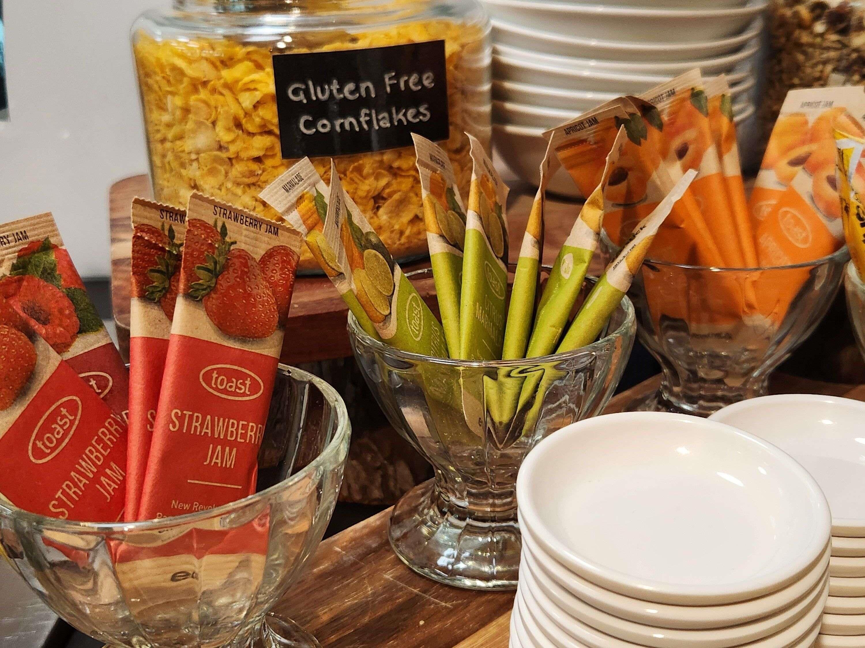 daily buffet breakfast (nzd 30 per person)