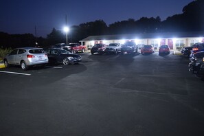Front of property – evening/night