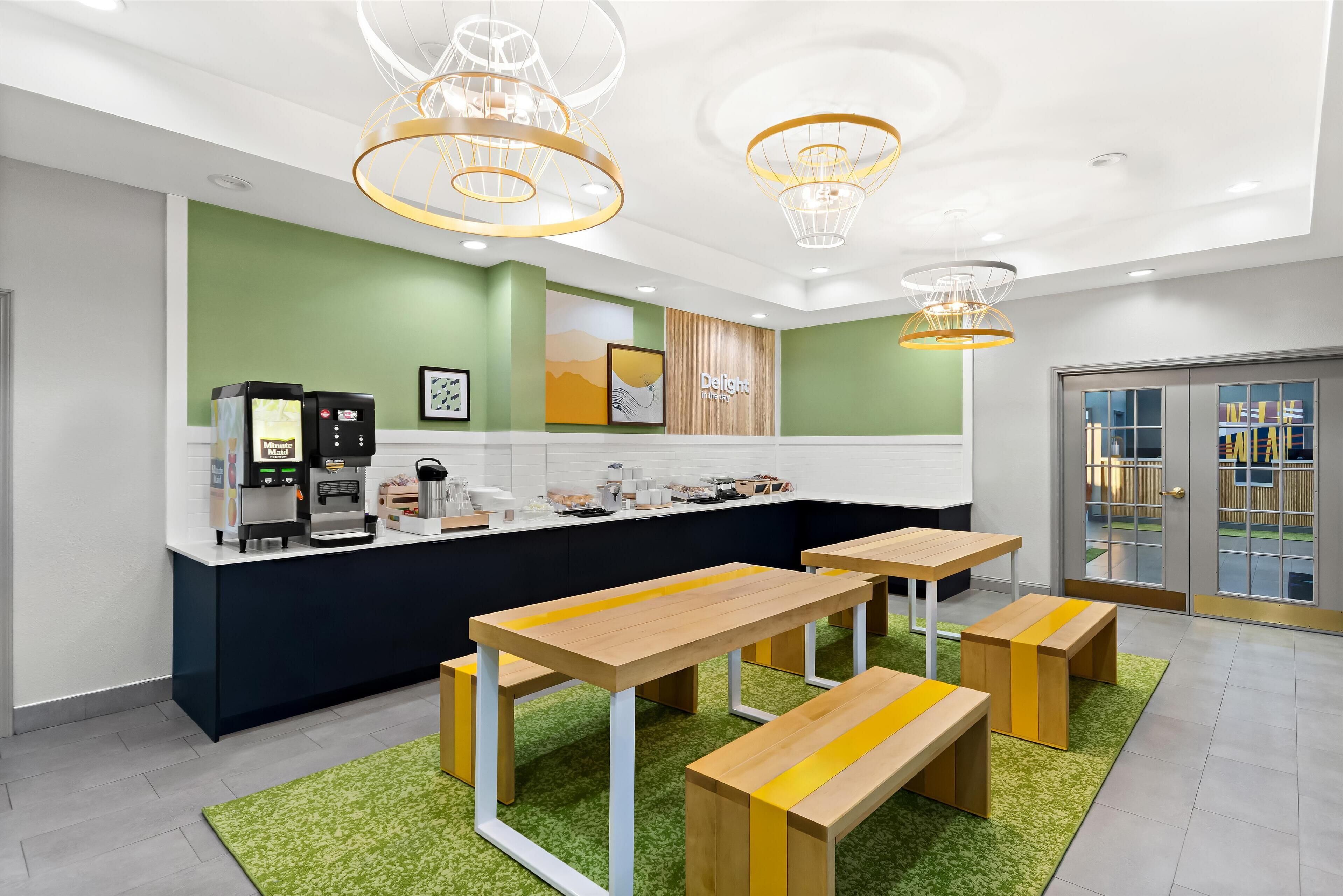 Café da manhã continental grátis todos os dias